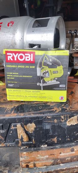 New in the box electric Ryobi jig saw