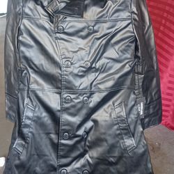 Halloween Costume The Crow Eric Draven Gothic Long Leather Coat