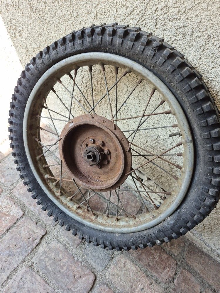 , motorcycle 1960 BSA Front Rim