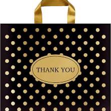 🛍️ 38 PCs Thank You Bags – New