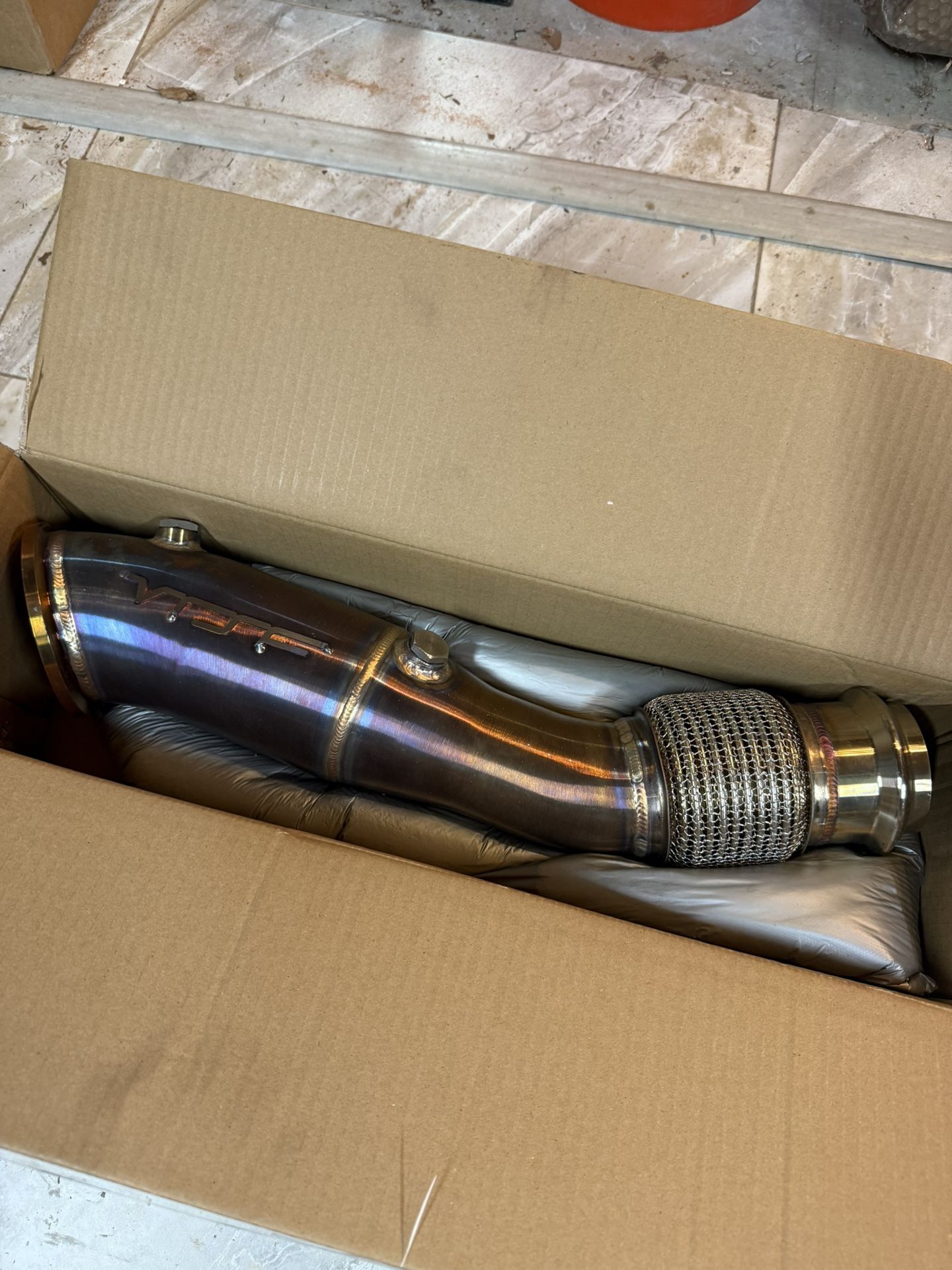 VRSF Catless Downpipe B46