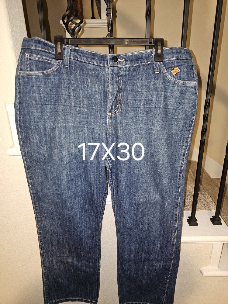 WRANGLER FRC WOMEN'S DURA STRETCH DENIM JEAN 