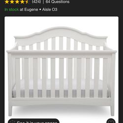 White Baby Crib