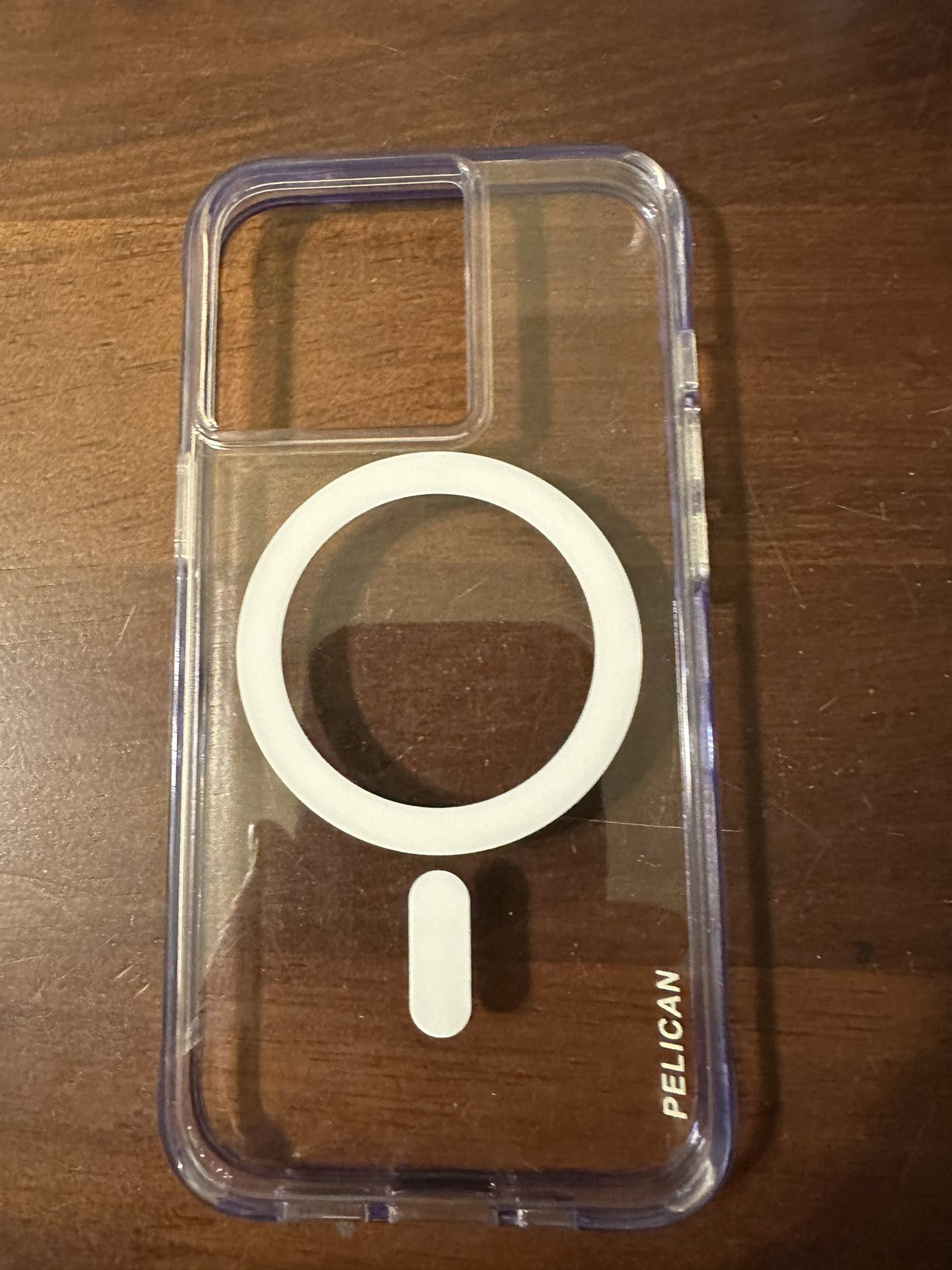 iPhone 14 Pro Clear Slim Shockproof Case W MagSafe Wireless Charging  New Never used 