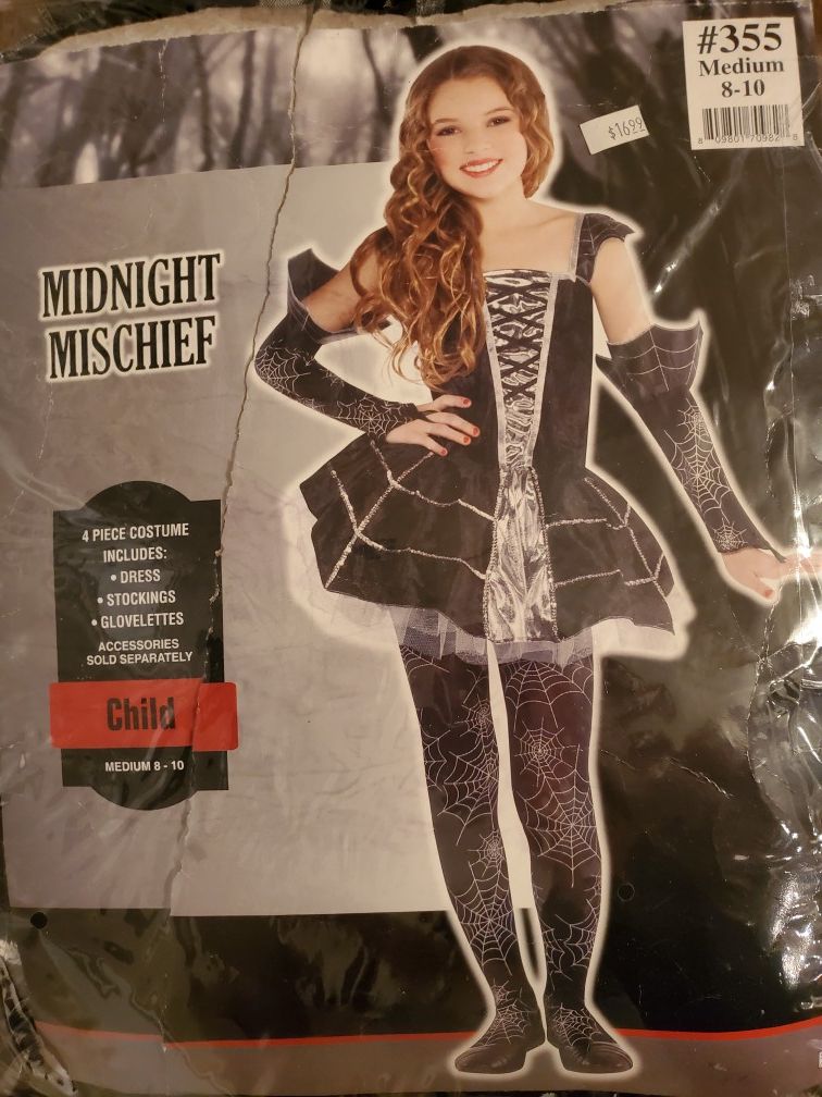Spirit Halloween Costume Size 8-10