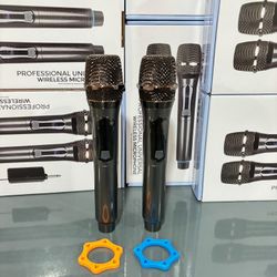 Microphone 🎤 Wireless Karaoke 2 Sing together