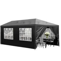 10 X 20 Pop Up Canopy Tent with Sidewalls 10x20