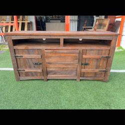 Solid Wood, Tv Stand Entry Table