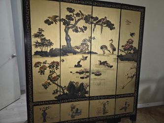 Antique Chinese screen