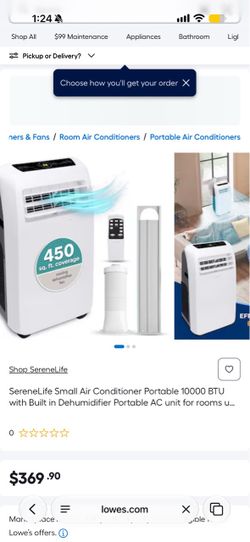 Air Conditioner Portable 10000 BTU