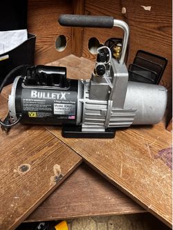 2 stage bullet x vacuum pump