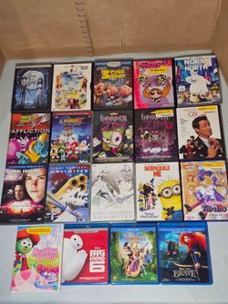 DVDs and Blue Rays