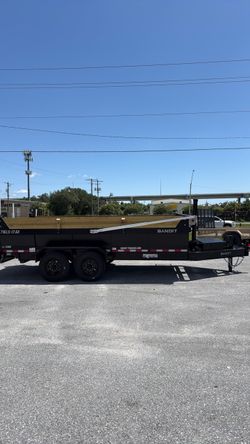 14’ 16’ brand new dump trailers starting at 9995