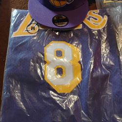 KOBE JERSEY AND HAT  (ALL SIZES) 
