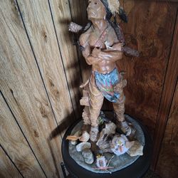 Indian Brave Statue