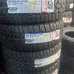 245/65/17 Falken Wildpeak At4w $200 Cada Llanta Instada Y Balanceada 