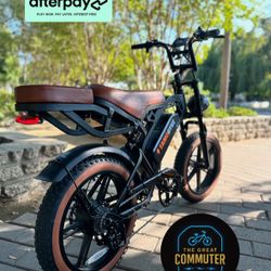 💥 Fat Tire Electric Bike / E-Bike | 48V 18Ah | 32 MPH | Brand New w/ Warranty