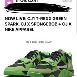 CJ1 T-REXX “Green Spark” 