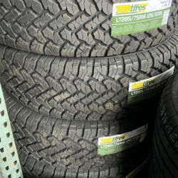 New Tires Installed/ Llantas Nuevas Instaladas 285/75/16 TBB Tires