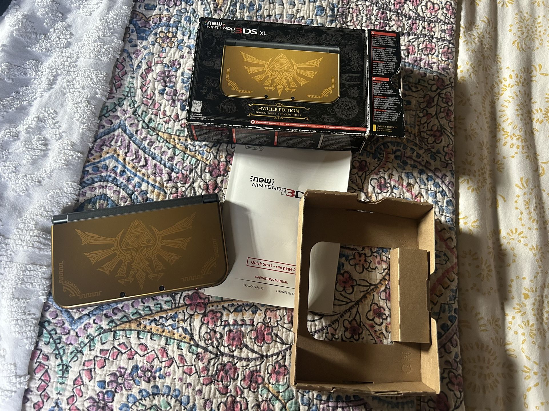 Nintendo Zelda Hyrule 3ds Special Edition