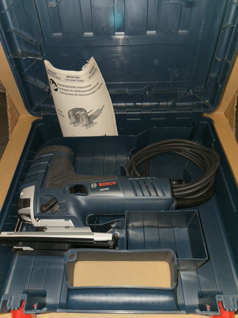 Bosch 7.0A Barrel-Grip Jig Saw JS470EB (120V) (3601E12011)