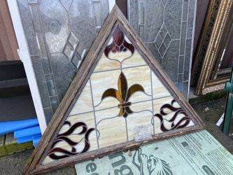Stained And Clear Glass Panels 