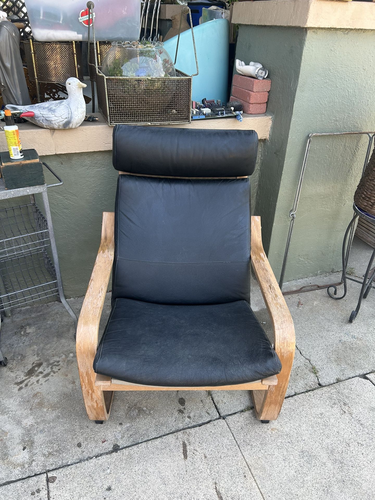 Classic style to make you smile; Classic Vintage 90s IKEA Poang Chair As Found: