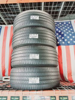 ✅ 4 NICE USED TIRES 245/45ZR18 HANKOOK VENTUS S1 NOBLE2 HIGH PERFORMANCE ALL SEASON USED TIRES 245 45 18