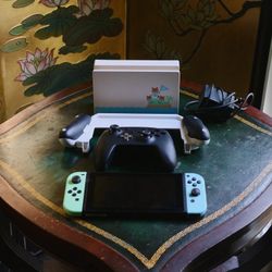 Nintendo Switch AC Edition Bundle - Pro Controller +  ZenGrip Ronin + Charger
