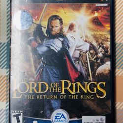 Lord of the Rings: Return of the King (Sony PlayStation 2, 2003) PS2 Tested