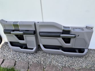 FORD F150 FRONT End Rear LEFT SIDE INTERIOR DOOR TRIM PANEL COVER 