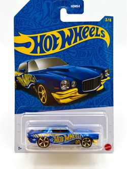 Hot Wheels 58th Anniversary 1:64 Scale Diecast Model - ‘70 Chevy Camaro RS