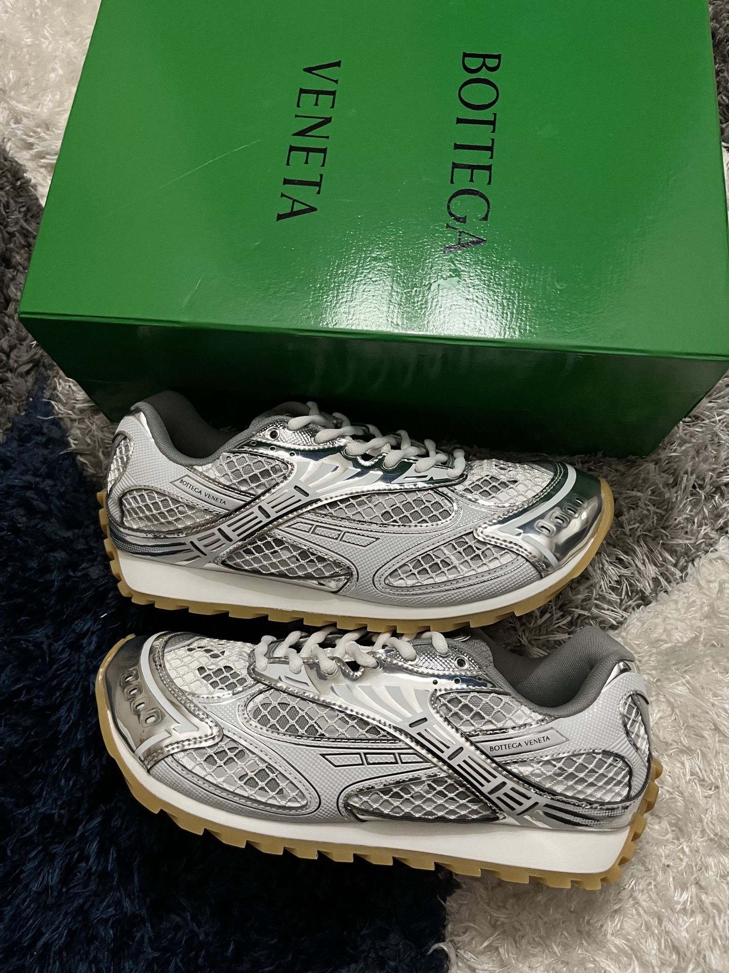 Bottega Orbit Silver Size 7/8/9/10/11