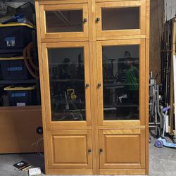 Upcycled TV Cabinet Turned Pantry / Armoire Storage