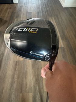 TaylorMade Qi10 max with speeder nx stiff shaft