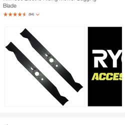 Ryobi 38 Inch Bagger Blades