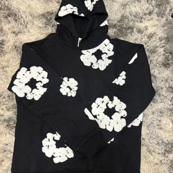 Denim tears hoodie black and white size Small (100% authentic)