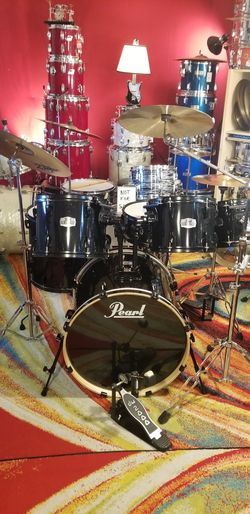Pearl EX Drum Set 6pc Complete Set