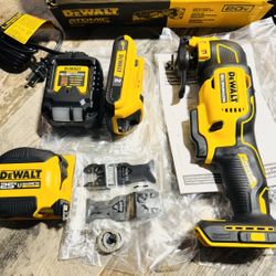 DEWALT ATOMIC 20V MAX Cordless Brushless Oscillating Multi Tool Combo