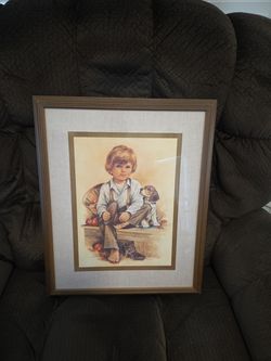 Painting by J.Darcey very old