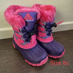 Snow Boots Size 8c 