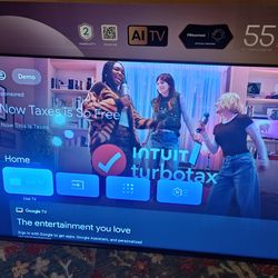 Hisense - 55" Class U7 Series MiniLED QLED UHD 4K HDR Smart Google TV (2025)