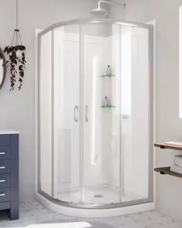 Dreamline 33” Corner Shower Kit