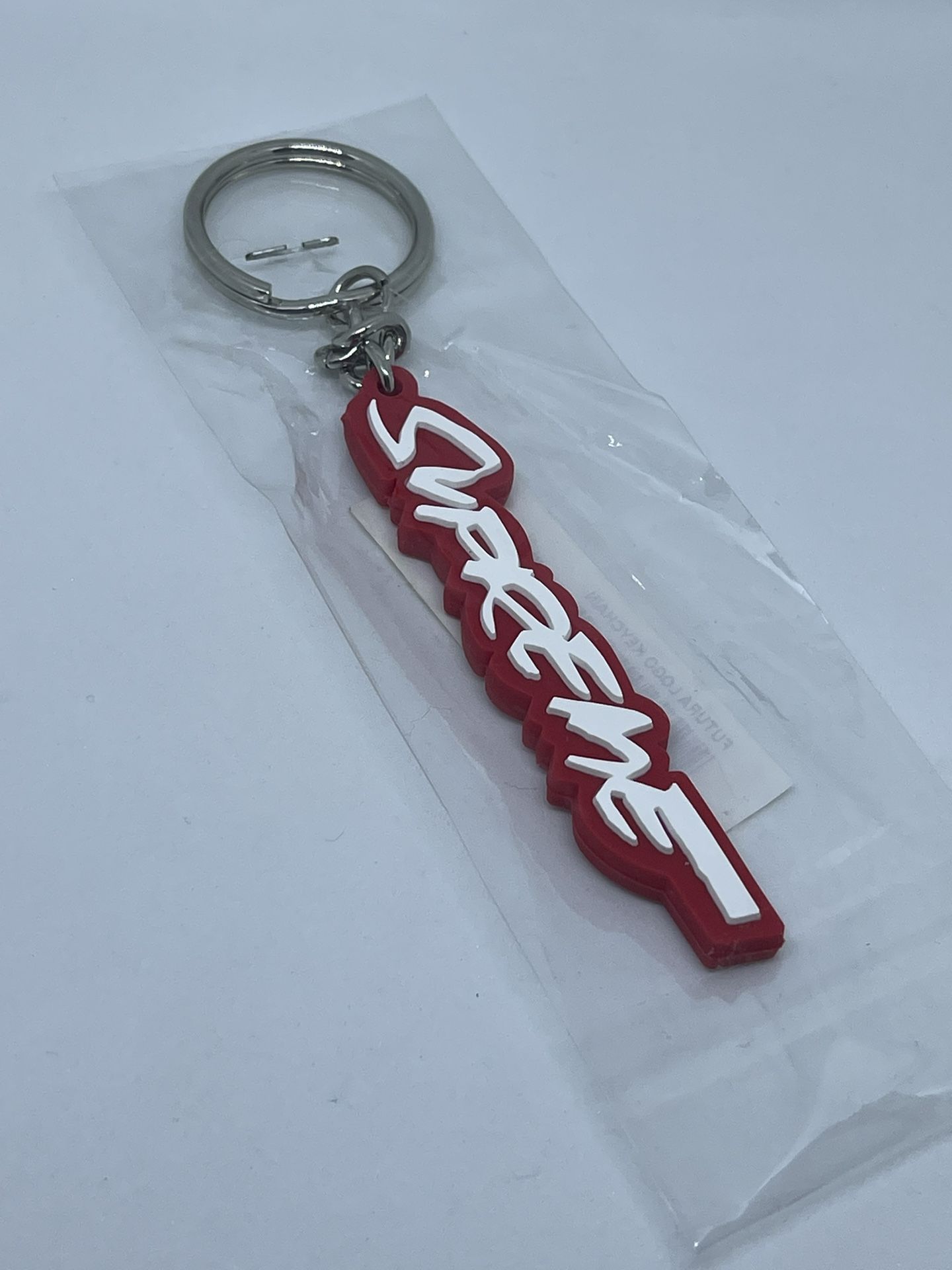 Supreme Futura Logo Keychain