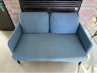Loveseat and coffee table
