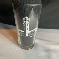 UNION STATION PORTLAND OREGON, BIKE GALLERY BEER PINT GLASS (HTF)