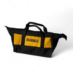 Dewalt 12" X 8" X 7" Heavy Duty Nylon Small Tool Bag Tote Carrying Case