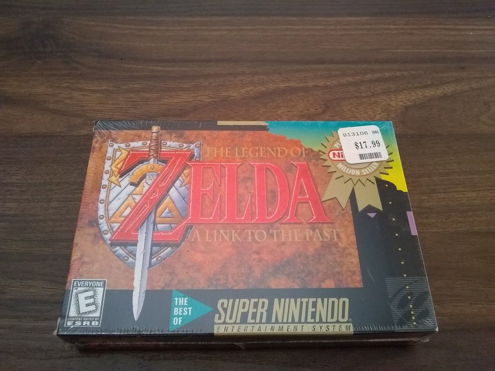 SNES Zelda NEW factory sealed with original H-seal