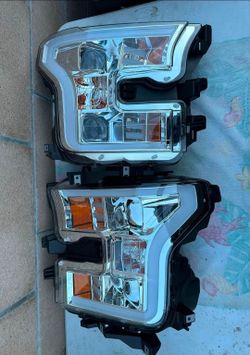 15-17 Ford F-150 LED Headlights Faros Calaveras Micas Luces Lamps