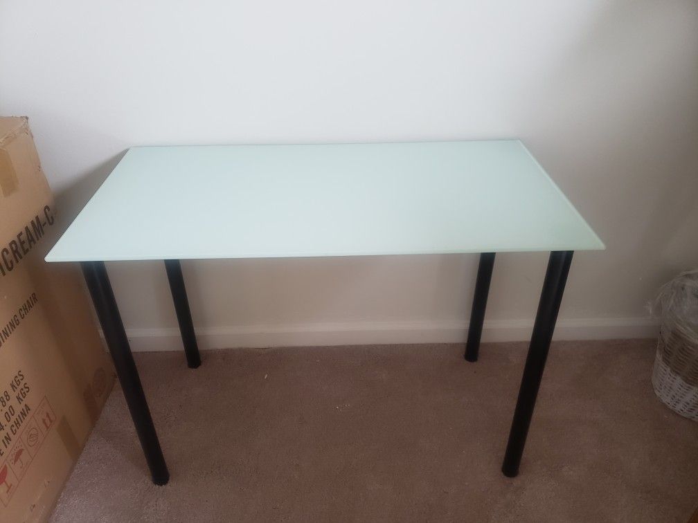 Glass Desk